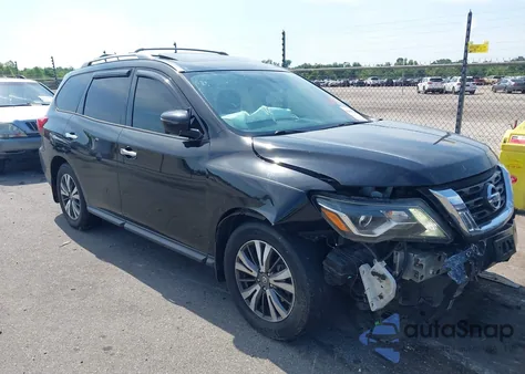 2017 Nissan Pathfinder S/Sv/Sl/Platinum z USA, uszkodzony, nr VIN 5N1DR2MNXHC649187